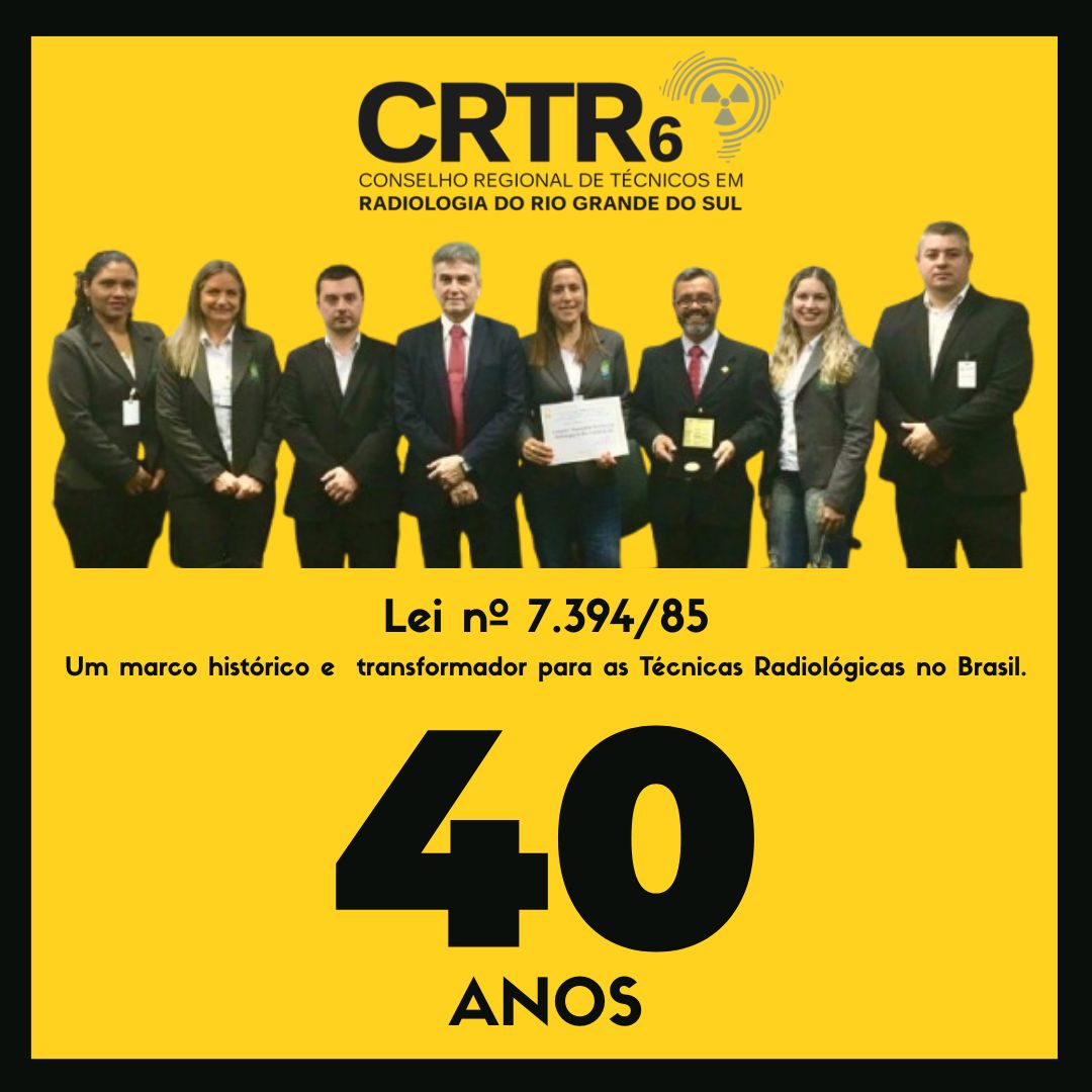 40 ANOS DE CONQUISTAS E VALORIZAÇÃO PROFISSIONAL!